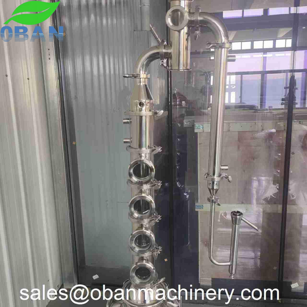2" Stainless Steel Reflux Still Column with Gin Basket