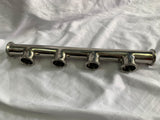 Tri Clamp Manifolds 4 Ports 1.5 inch Stainless Steel 304 - OakStills