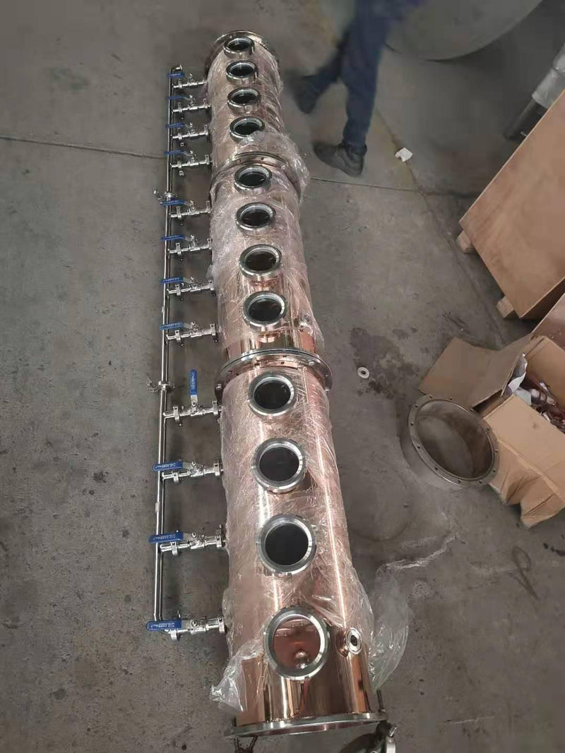 300 gallon / 1200L Copper Still Craft Micro Distillery Equipment - OakStills