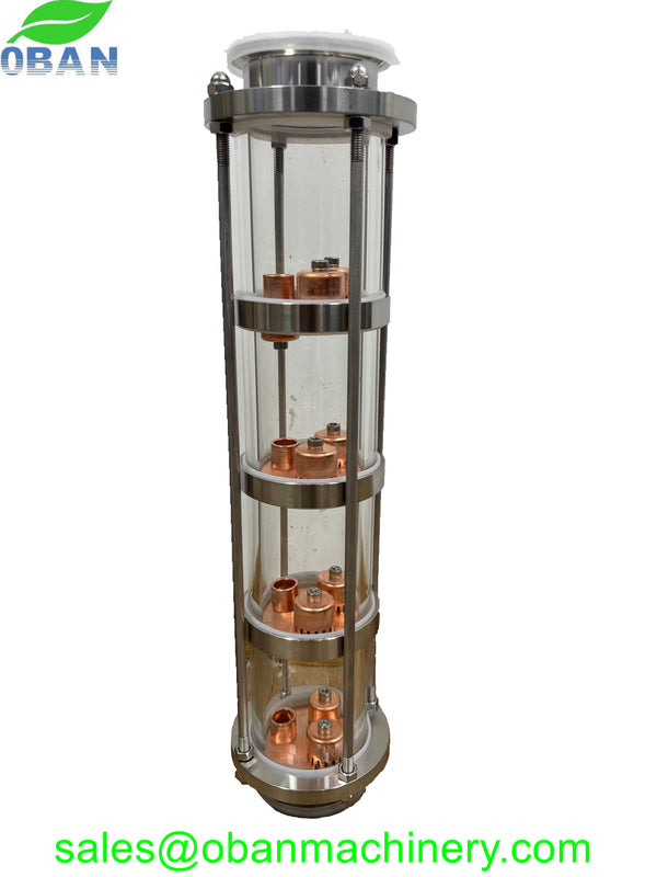 3" glass reflux still moonshine still column
