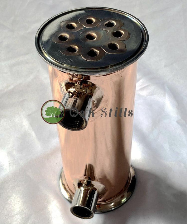 3" Copper Dephlegmator (200mm L) - OakStills