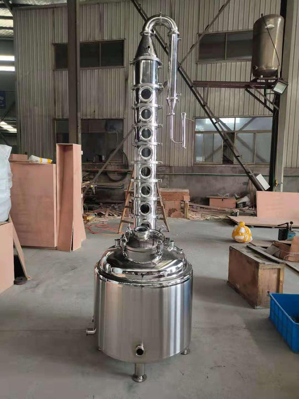 52 Gallon (200L) Jacketed Alcohol Vodka Whiskey Still Home Distillery - OakStills