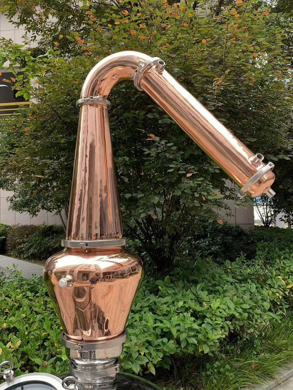 200l 8 inch Copper Pot Still Whiskey Brandy Grappa Distiller - OakStills