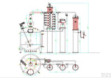 1000L Copper Craft Distilling Vodka Gin Whiskey Distillery - OakStills