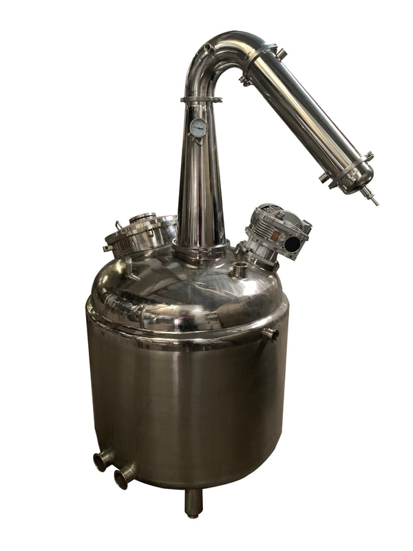 300L Jacketed Pot Still Essential Oil Distiller Micro Disillery