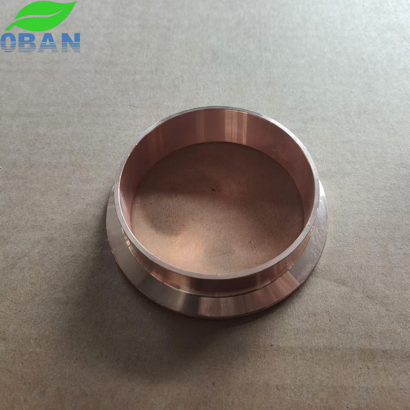 1" 1.5" 2" 2.5" 3" 4" 6" Copper Tri Clamp Ferrule