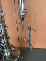 6" Stainless Flute Distillation Column(4 Plate Sections)