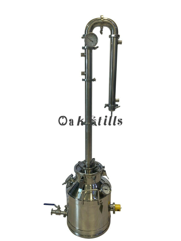 30Lt / 8 Gallon 2inch Column Pot Still - OakStills