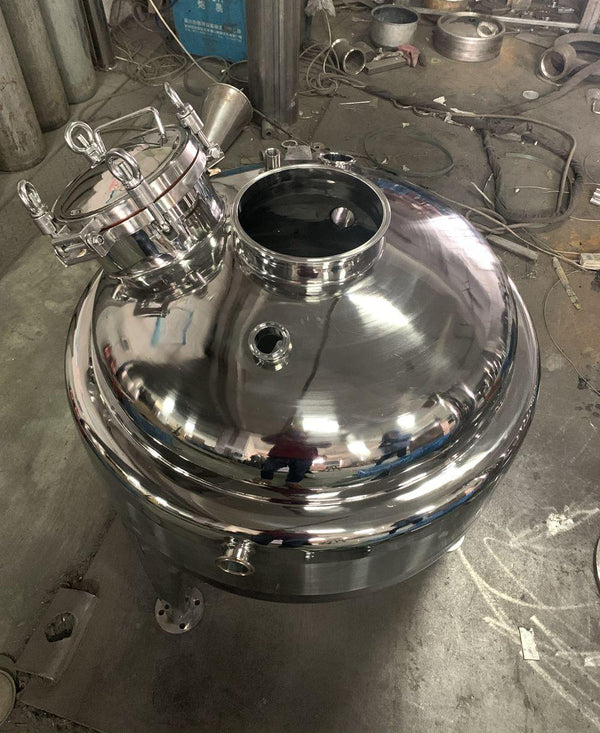 100Lt (26 Gallon) Double Jacket Moonshine Still Boiler Pot Belly SS, tp view 