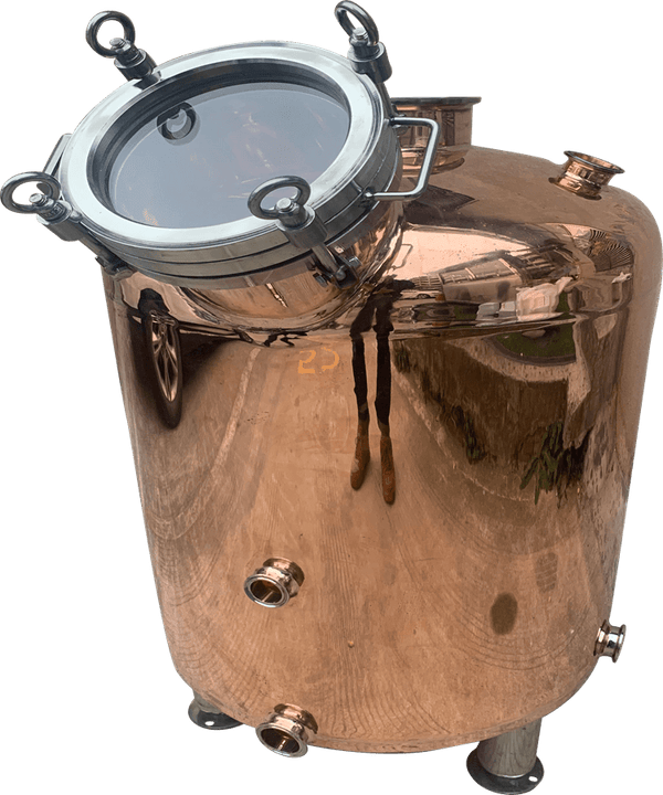 200Lt 52 Gallon Non Jacket Copper Distillation Boiler Whiskey Essential Oil - OakStills