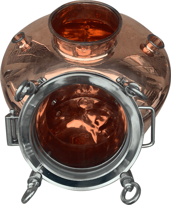 200Lt 52 Gallon Non Jacket Copper Distillation Boiler Whiskey Essential Oil - OakStills