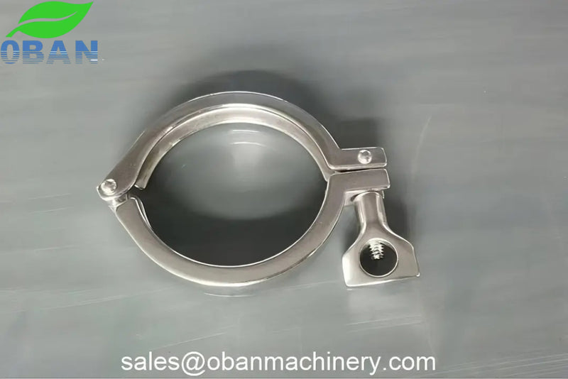 Tri Clamp Ferrules Kit with Clamp, Silicone Gasket