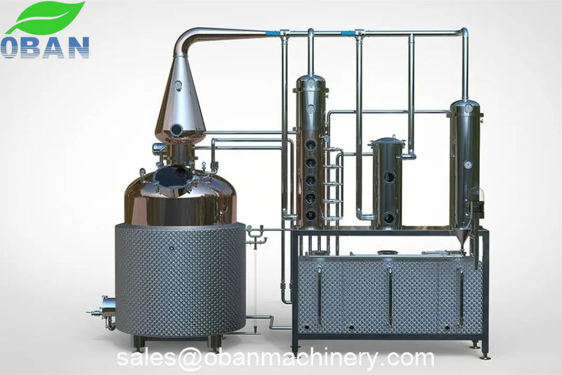 Brandy Gin Whiskey Still Distillery Equipment 800L (200Gallon)