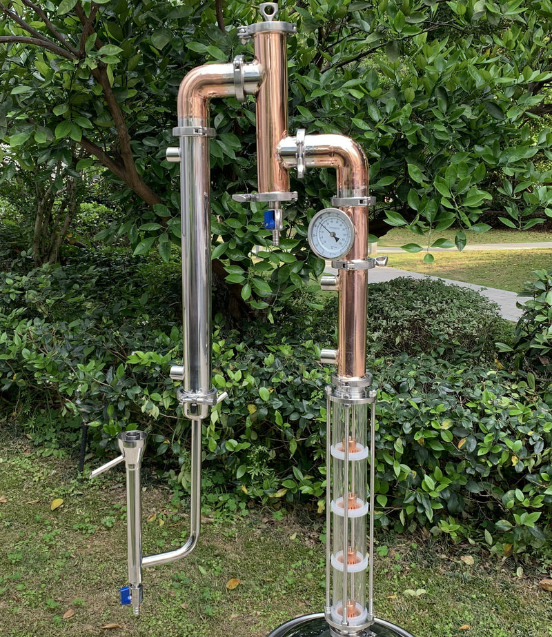 30L Double Jacketed 2 inch Copper Reflux Still