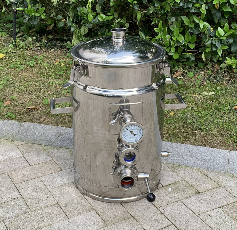 30Lt / 8Gallons Double Jacketed Still Boiler Distillation Pot