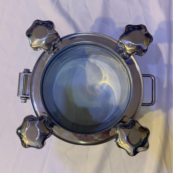 Stainless Steel Glass Manway 100mm 150mm 200mm 250mm 300mm 350mm - OakStills