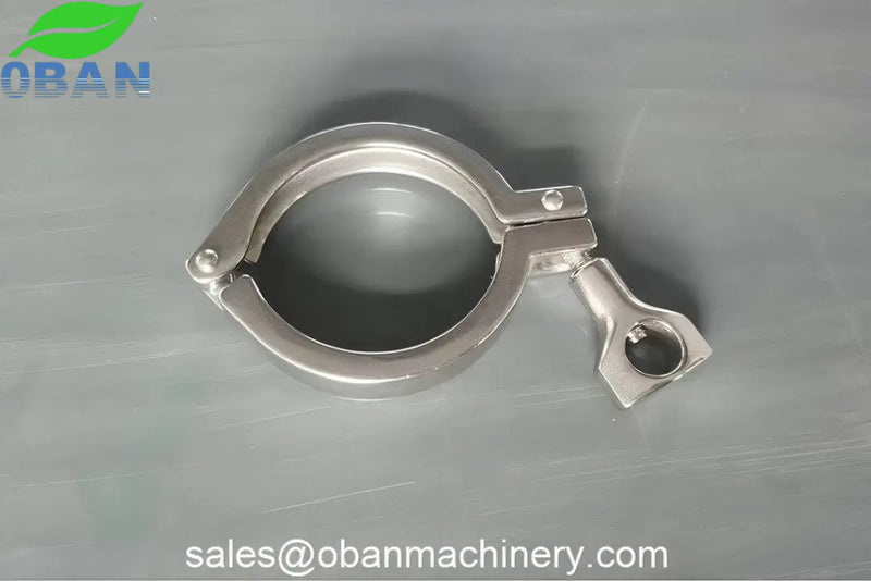 Tri Clamp Ferrules Kit with Clamp, Silicone Gasket