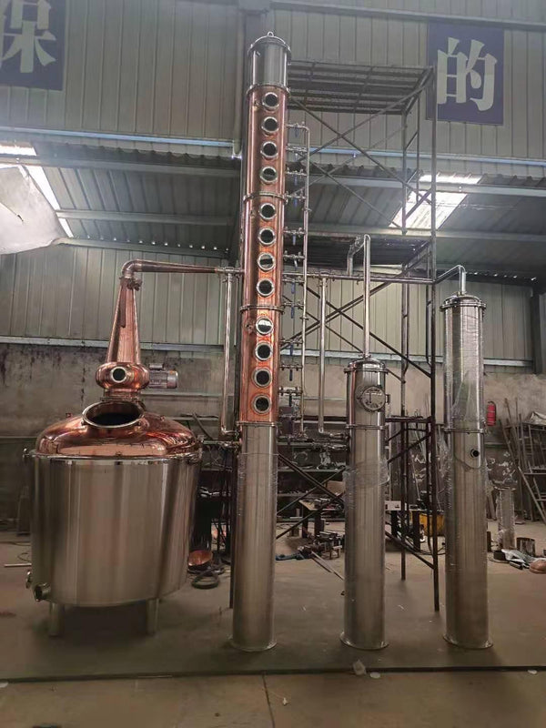 300 gallon / 1200L Copper Still Craft Micro Distillery Equipment - OakStills