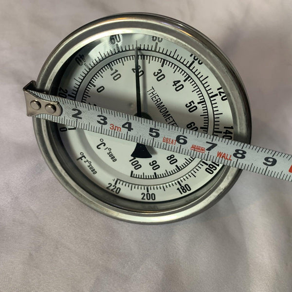 Dial Thermometer 1/2" NPT For Brewing, Distilling - OakStills
