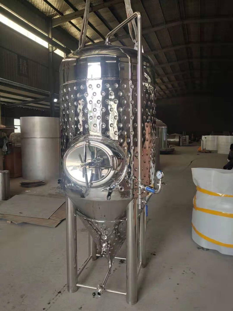 50L-2000L Stainless Jacketed Conical Fermenter / Fermentation Tank - OakStills