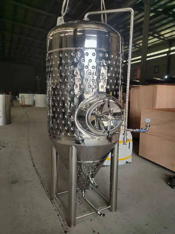 50L-2000L Stainless Jacketed Conical Fermenter / Fermentation Tank - OakStills