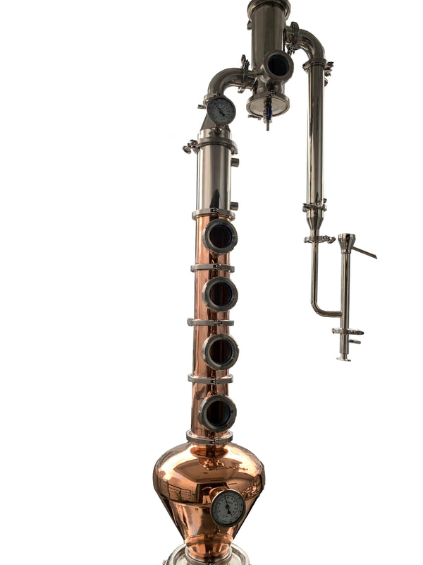 200Lt Copper Moonshine Still Whiskey Gin Vodka Alcohol Still For Sale - OakStills