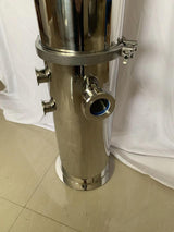 8" SS Gin Basket with Copper Basket(Floor based) - OakStills