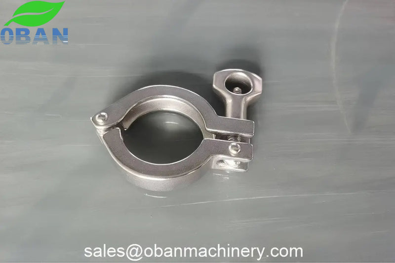 Tri Clamp Ferrules Kit with Clamp, Silicone Gasket