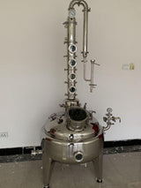26 Gallon Jacket Distiller Vodka Gin Whiskey 4 inch Flute Still - OakStills
