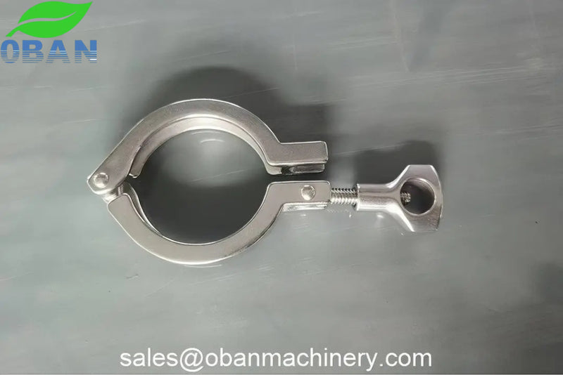 Tri Clamp Ferrules Kit with Clamp, Silicone Gasket