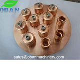 2"/2.5"/3"/4"/6"/8" Copper Bubble Plate with Gasket