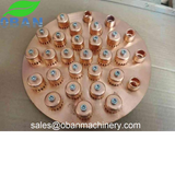 2"/2.5"/3"/4"/6"/8" Copper Bubble Plate with Gasket