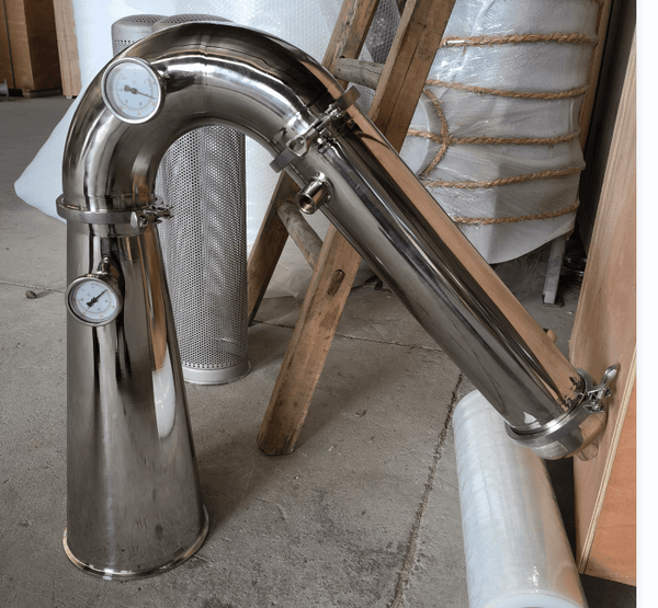 8 inch Stainless Pot Still Column Whiskey Rum Essential Oil - OakStills