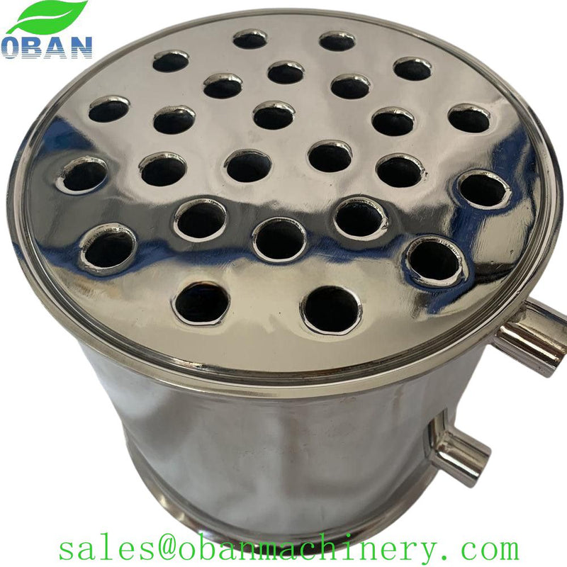 8" Stainless Steel Dephlegmator for Moonshine Reflux Still Column