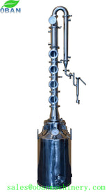 50Lt 3 inch 4 Plates Stainless Steel Reflux Still