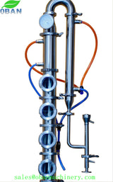 50Lt 3 inch 4 Plates Stainless Steel Reflux Still