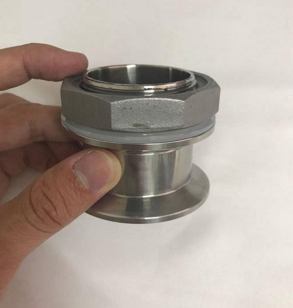 2 inch TriClamp Flange Adaptor-Weldless Bulkhead Fitting