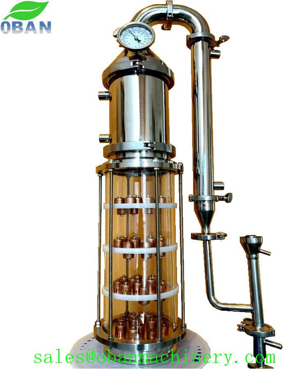 6" Glass Reflux Column