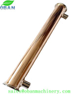 4 inch Copper Flute Distillation Column with Copper Helmet