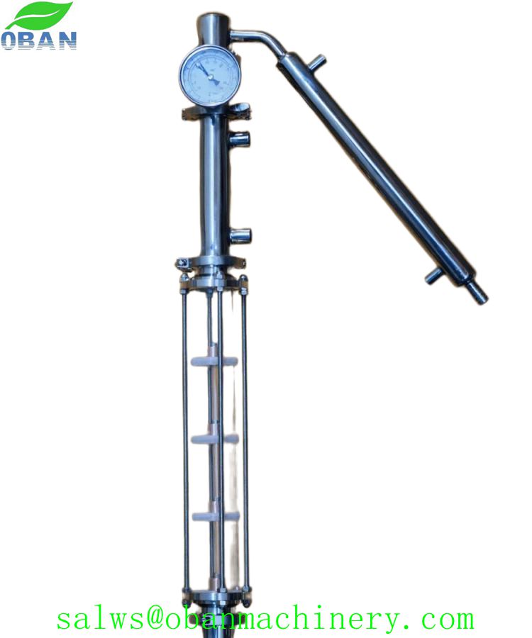 2 Inch Glass Reflux Column