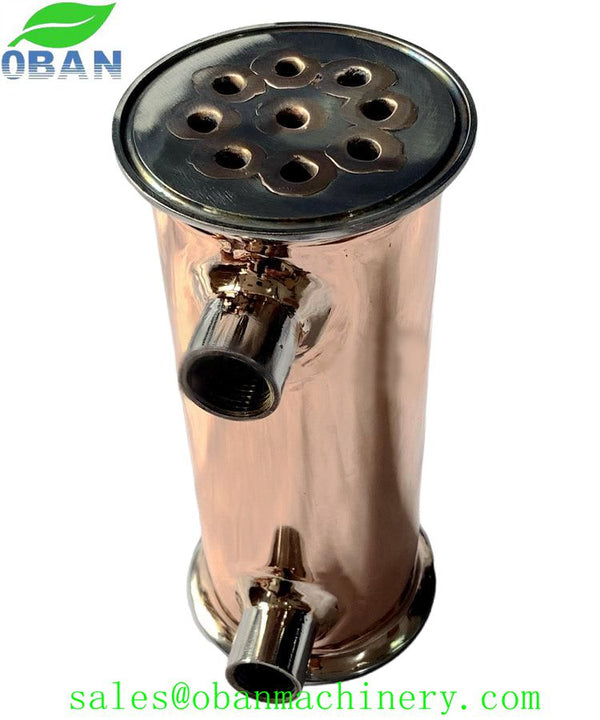 3" Copper Dephlegmator (200mm L)
