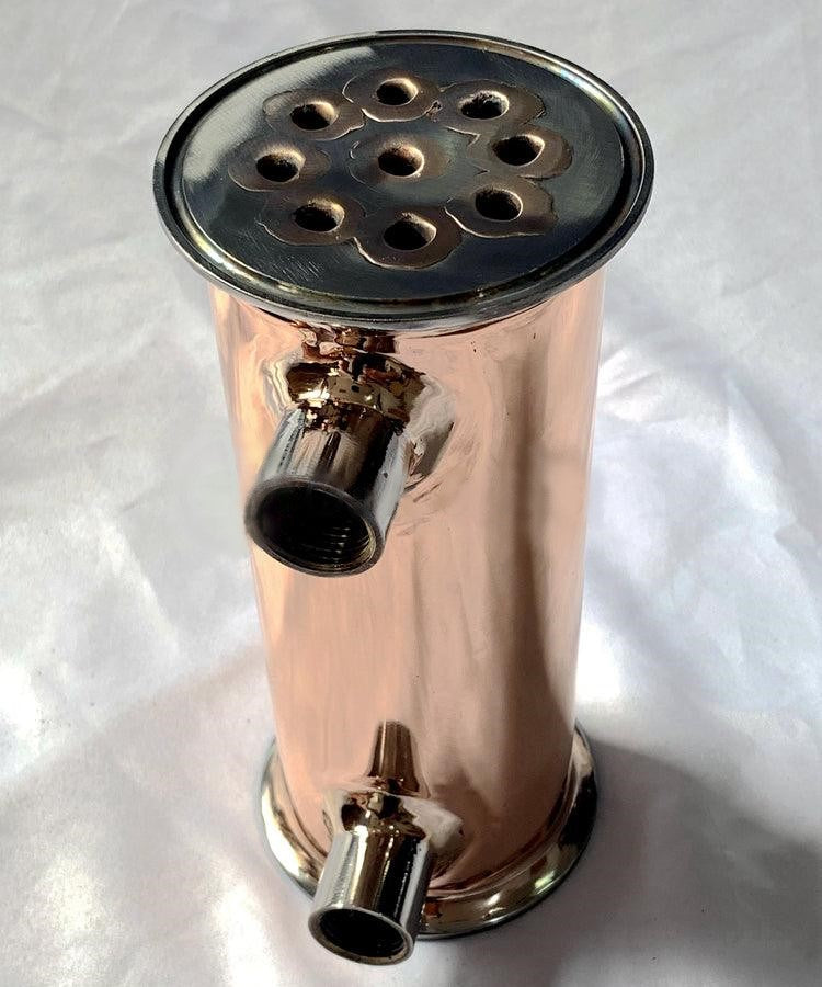 3" Copper Moonshine Still Reflux Column