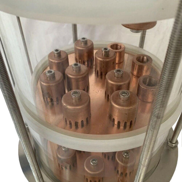 6" Glass Section Copper Bubble Plate Moonshine Reflux Column