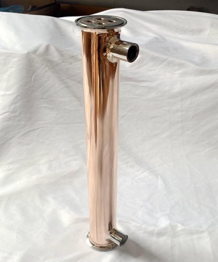 3" Copper Moonshine Still Reflux Column
