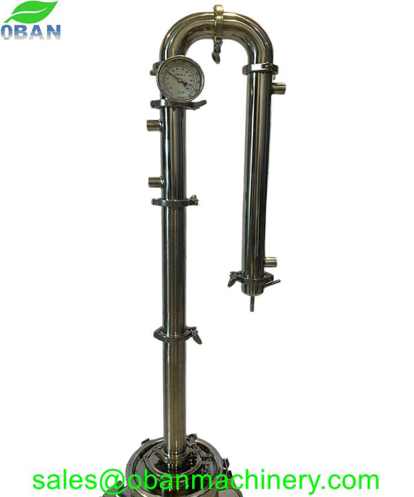 2" Stainless Steel Moonshine Pot Still / Alcohol Distiller Column