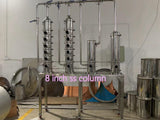 Vodka Gin Whiskey Rum Distiller, 8 inch ss column