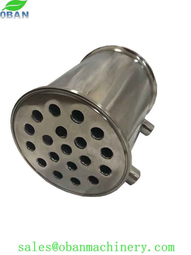 6 inch 6 Plate Glass Reflux Still Column