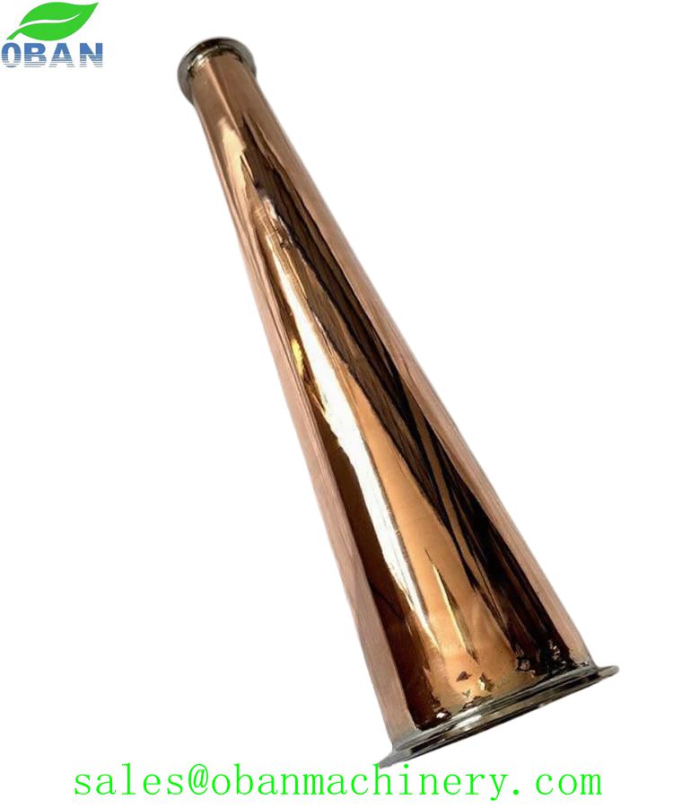 Copper cone 4" to 2"/ 3" to 2" (500mm L)