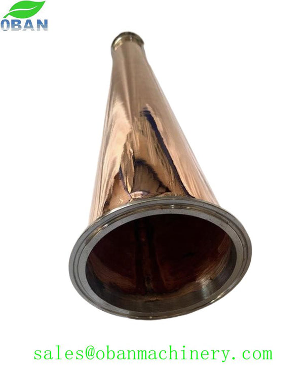 Copper cone 4" to 2"/ 3" to 2" (500mm L)