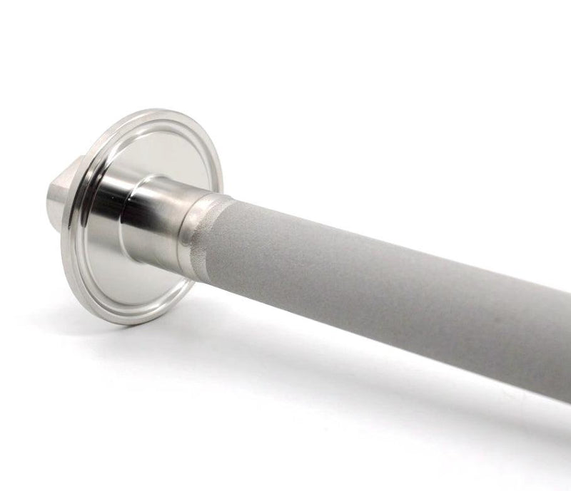 Carbonation Stone Stainless Steel 316 Tri Clamp 1.5" Tri Clamp*1/4" FNPT - OakStills